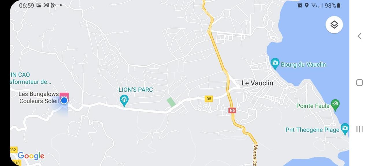 Les Bungalows Couleurs Soleil Le Vauclin Εξωτερικό φωτογραφία